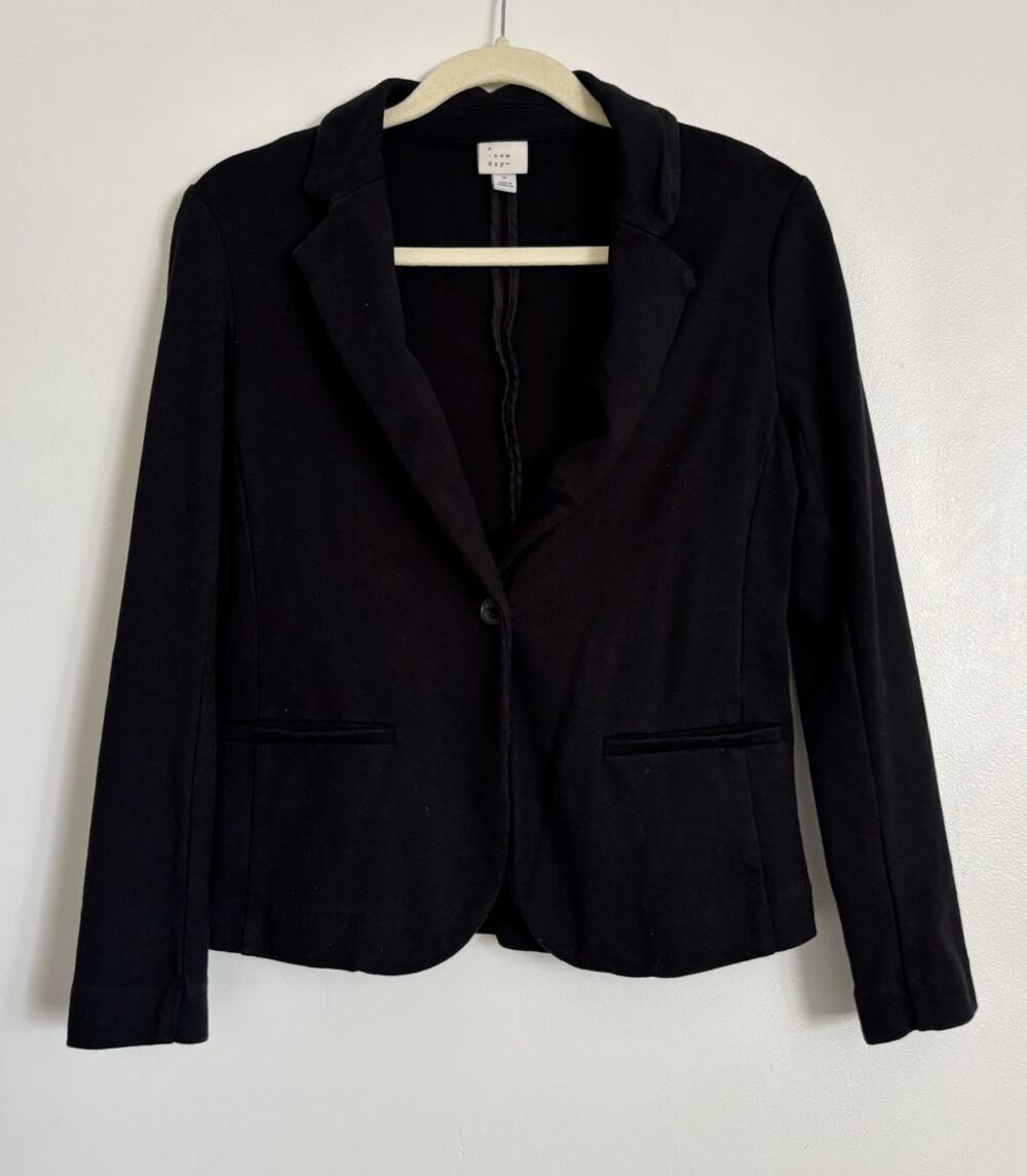 Black Target A New Day Cotton Blazer Style Jacket S